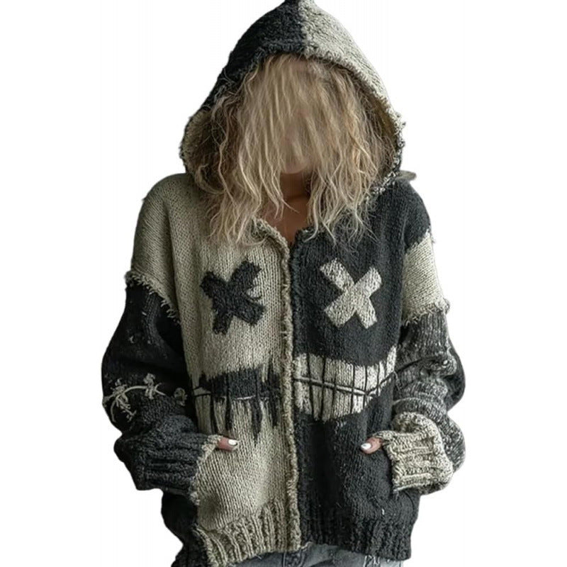 American Style Halloween Knitted Sweater