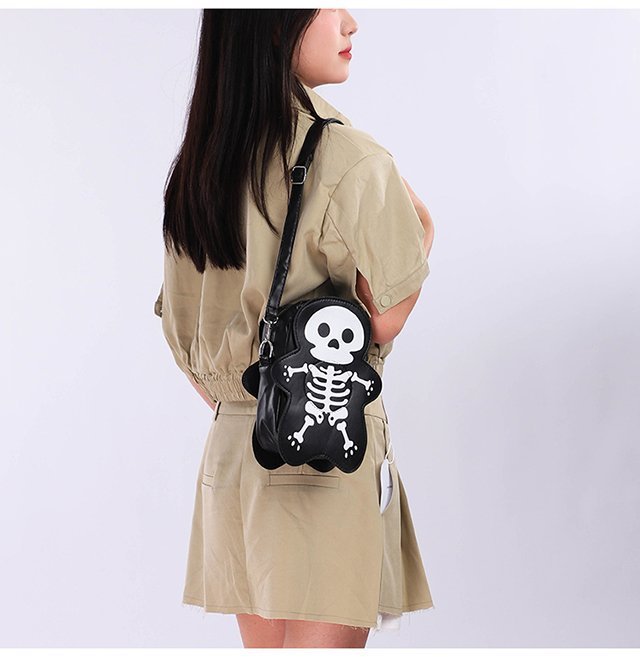 Halloween Skull Shoulder Bag