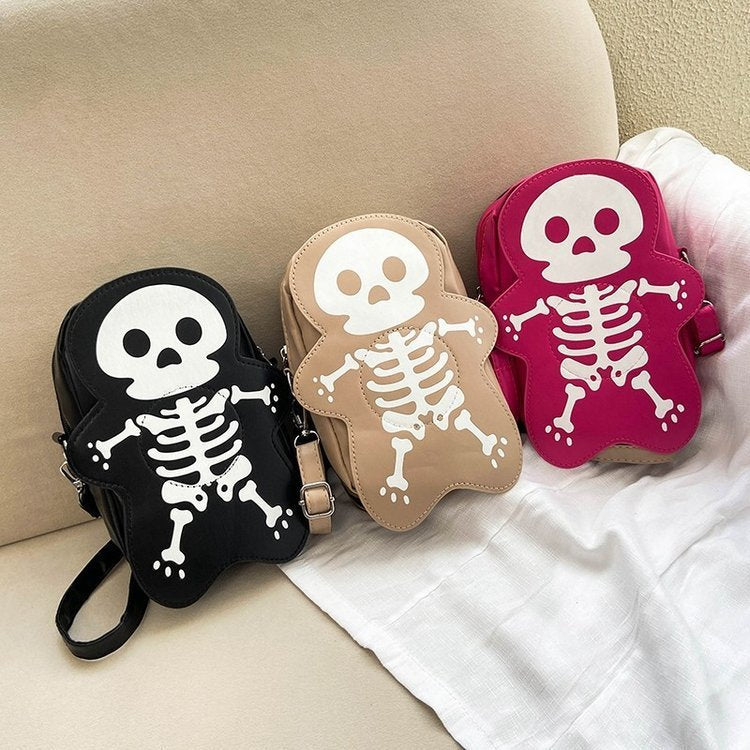 Halloween Skull Shoulder Bag