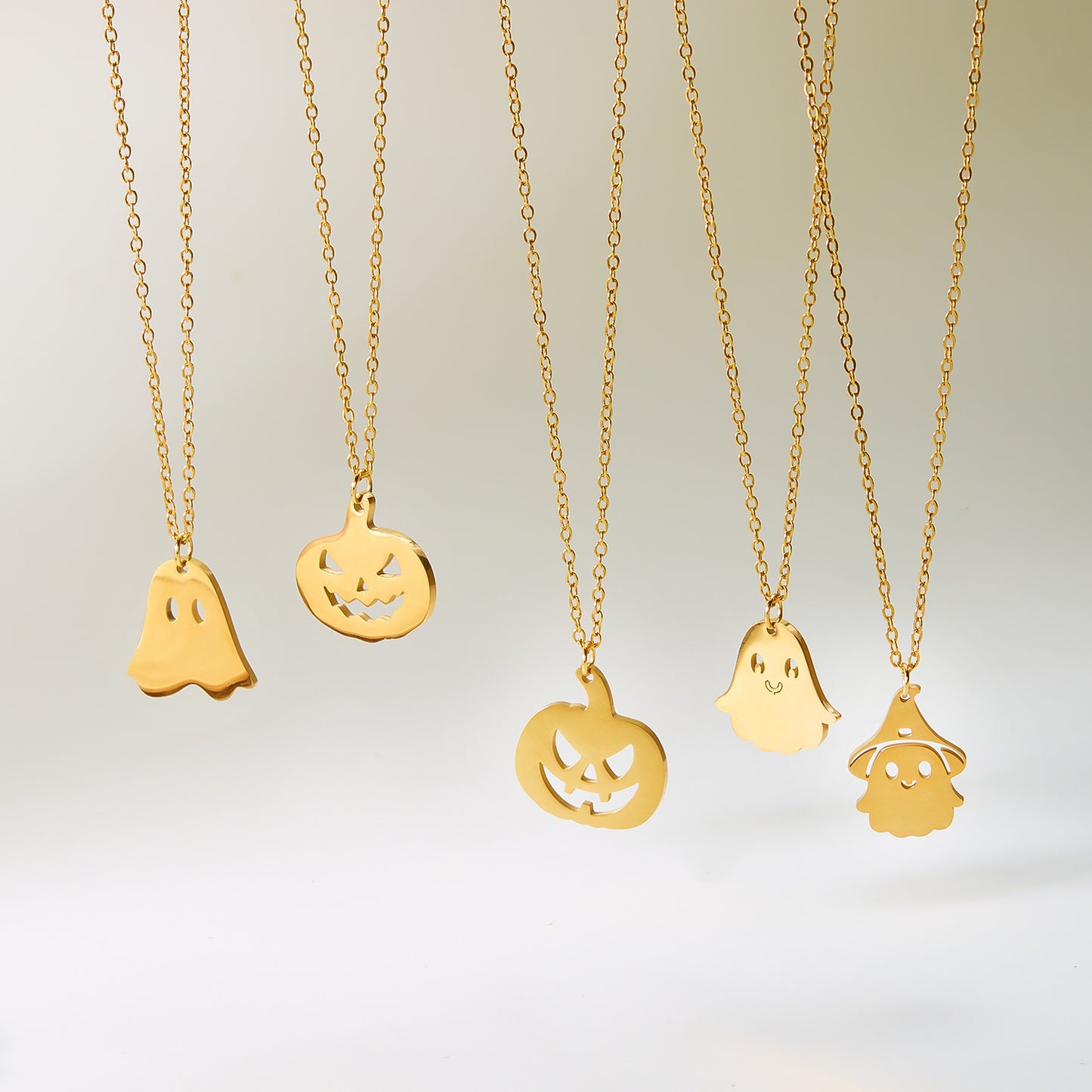 Halloween Pumpkin Head Ghost Ornament Pendant Personality