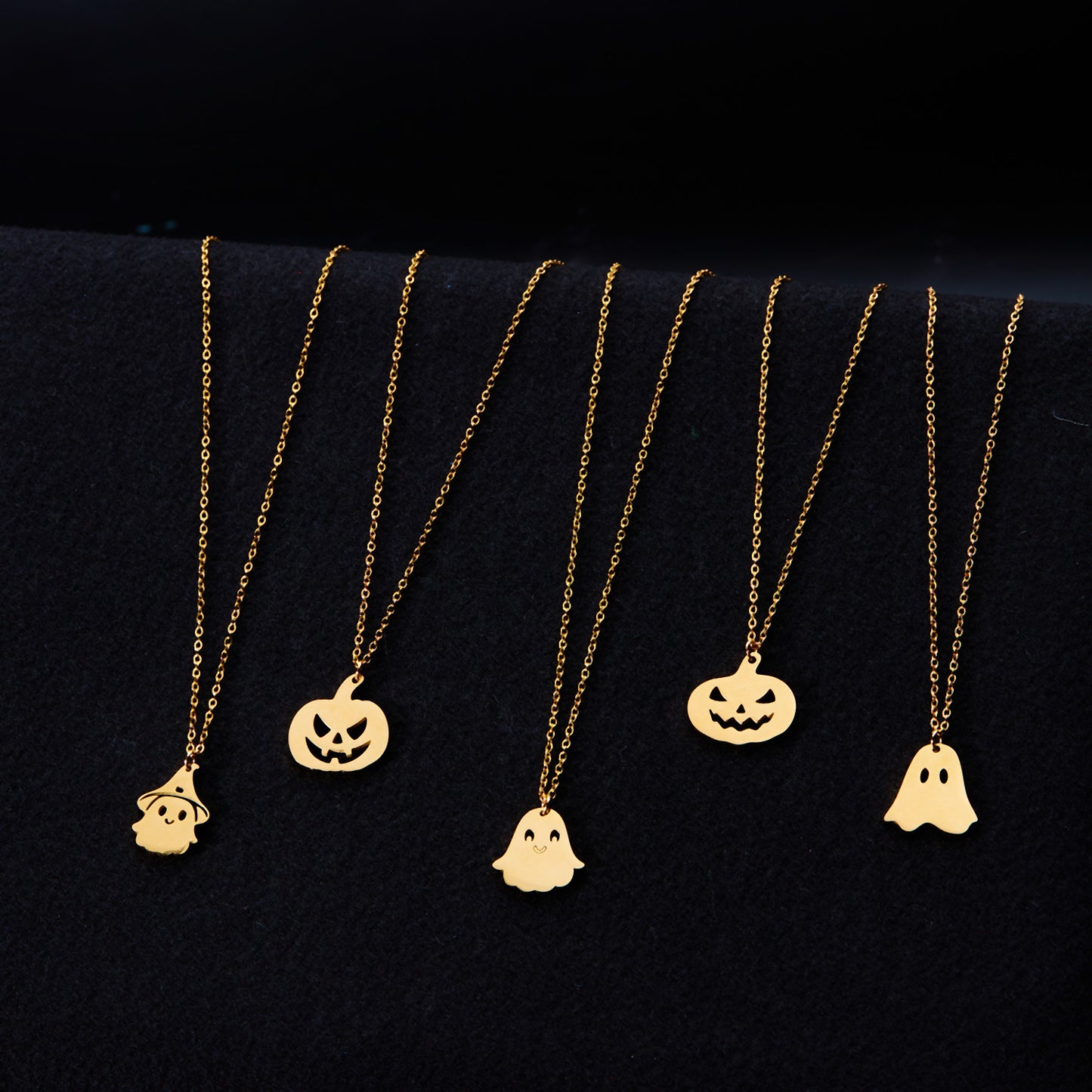Halloween Pumpkin Head Ghost Ornament Pendant Personality