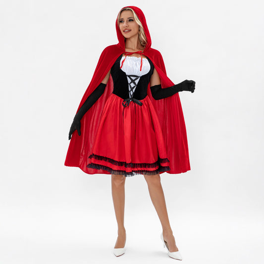 American Halloween Little Red Riding Hood Costume