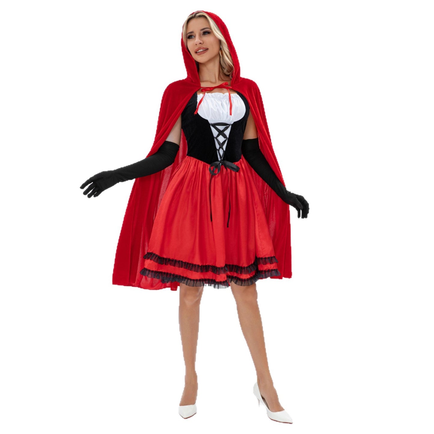 American Halloween Little Red Riding Hood Costume