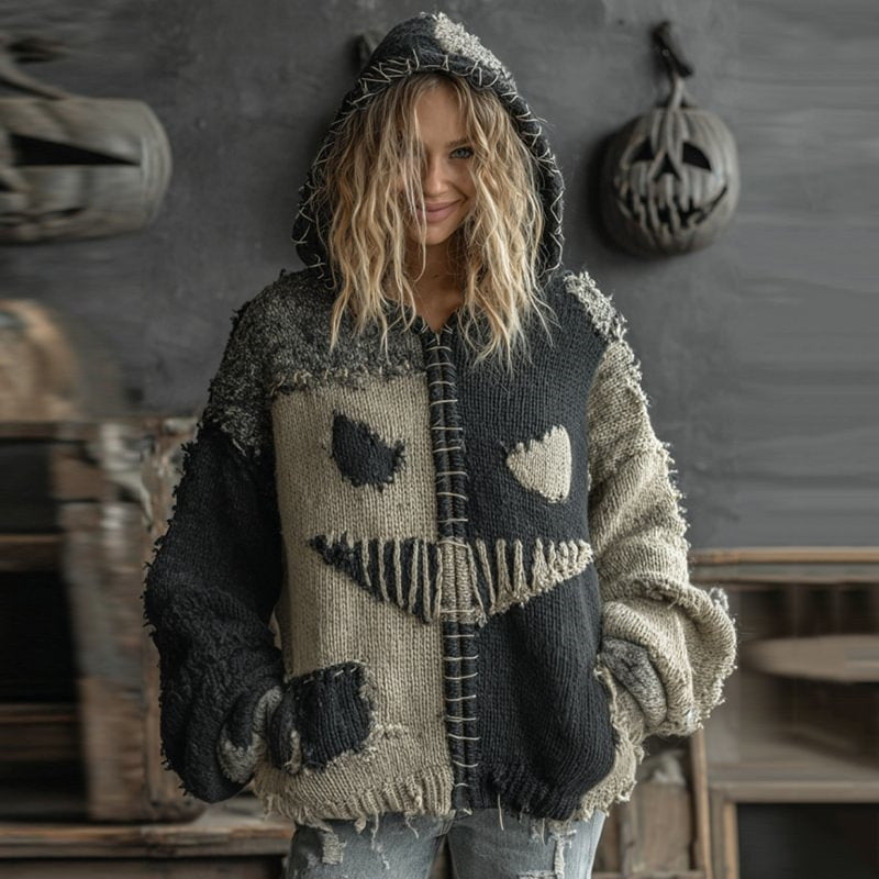 American Style Halloween Knitted Sweater