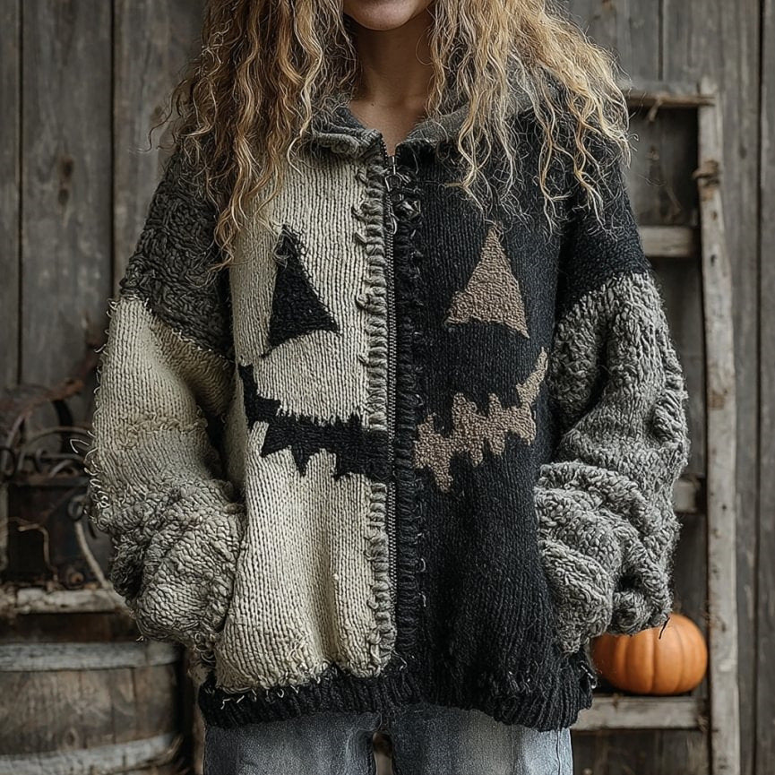 American Style Halloween Knitted Sweater