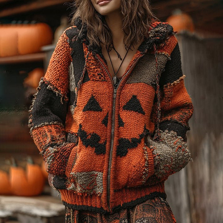 American Style Halloween Knitted Sweater