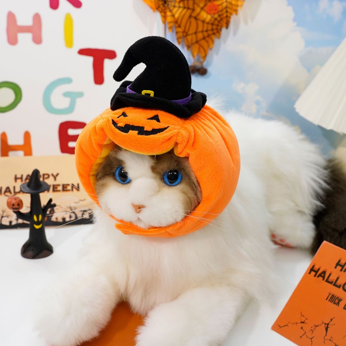 Halloween Pumpkin Vest For Dogs and Cats
