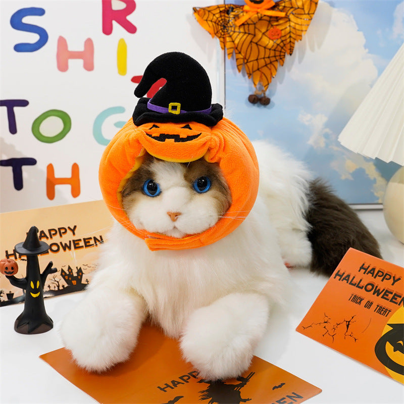 Halloween Pumpkin Vest For Dogs and Cats