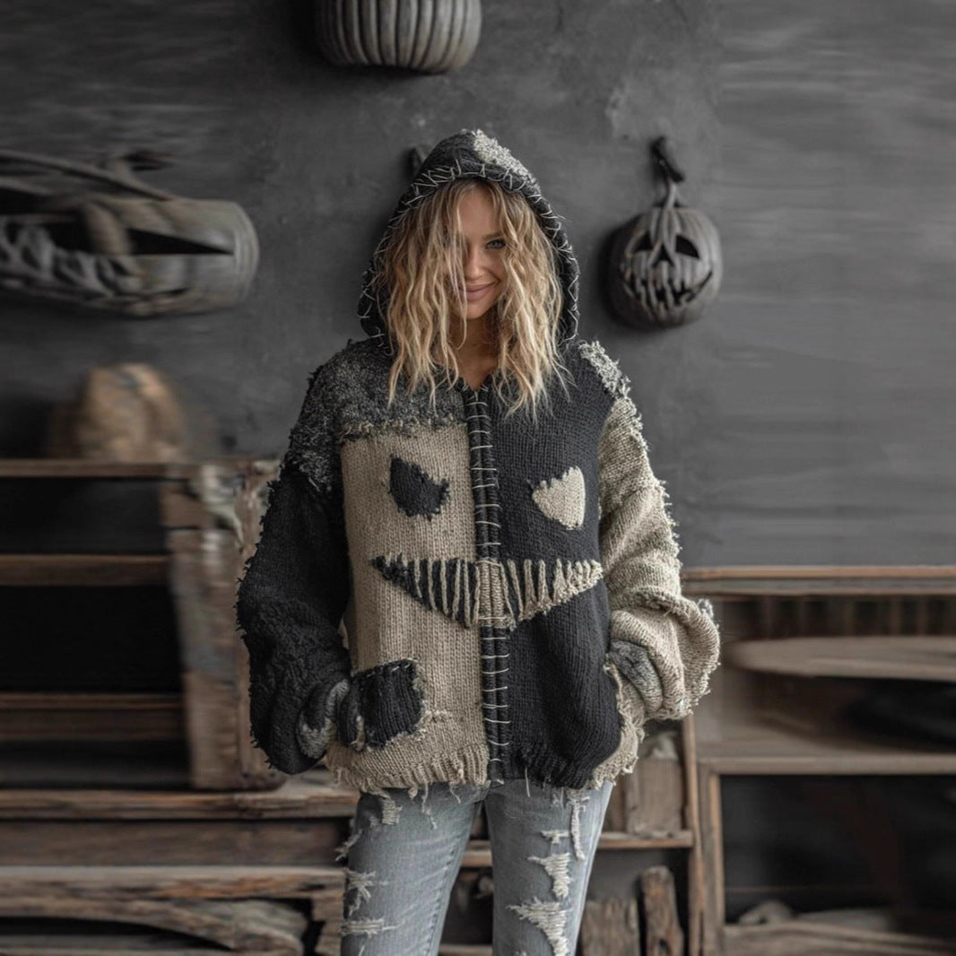 American Style Halloween Knitted Sweater