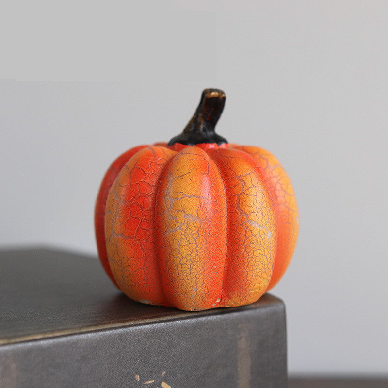 New Halloween Pumpkin Lantern Simulation  LED Candle Lamp
