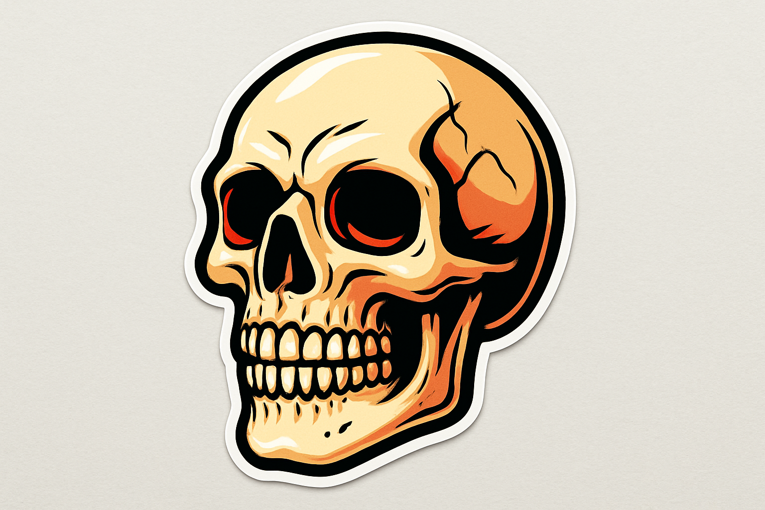 SKULL STICKER
