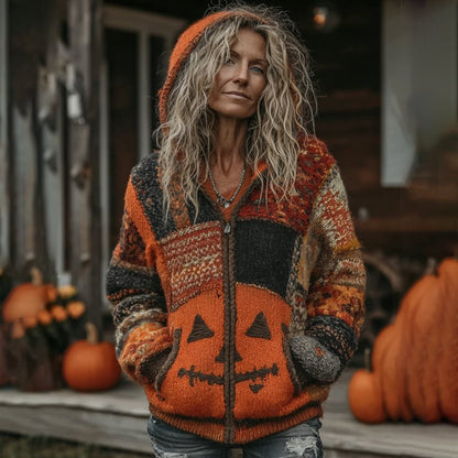 American Style Halloween Knitted Sweater