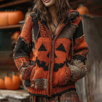American Style Halloween Knitted Sweater